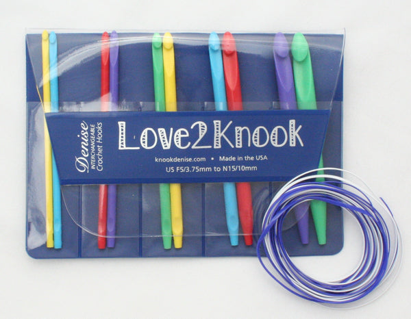 Love Knitting 24 Piece Crochet Hook Set, sizes 00-14 