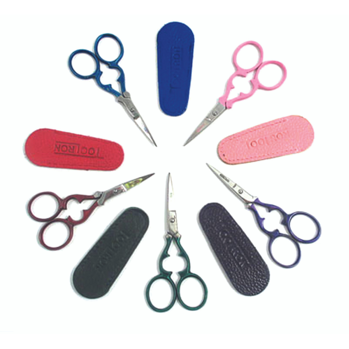 MINI POCKET SCISSORS W/protective Case Crafting Crossstitch Portable Scissors  School Scissors for Kids Small Planner Scissors -  Israel